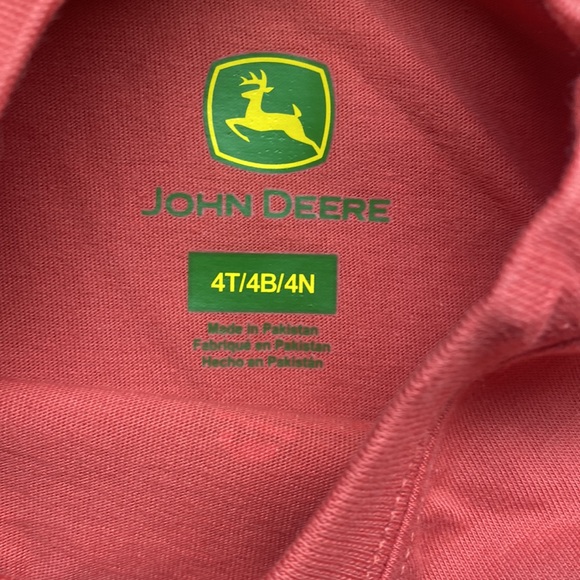 New 4T John Deere T-shirt - Picture 3 of 3